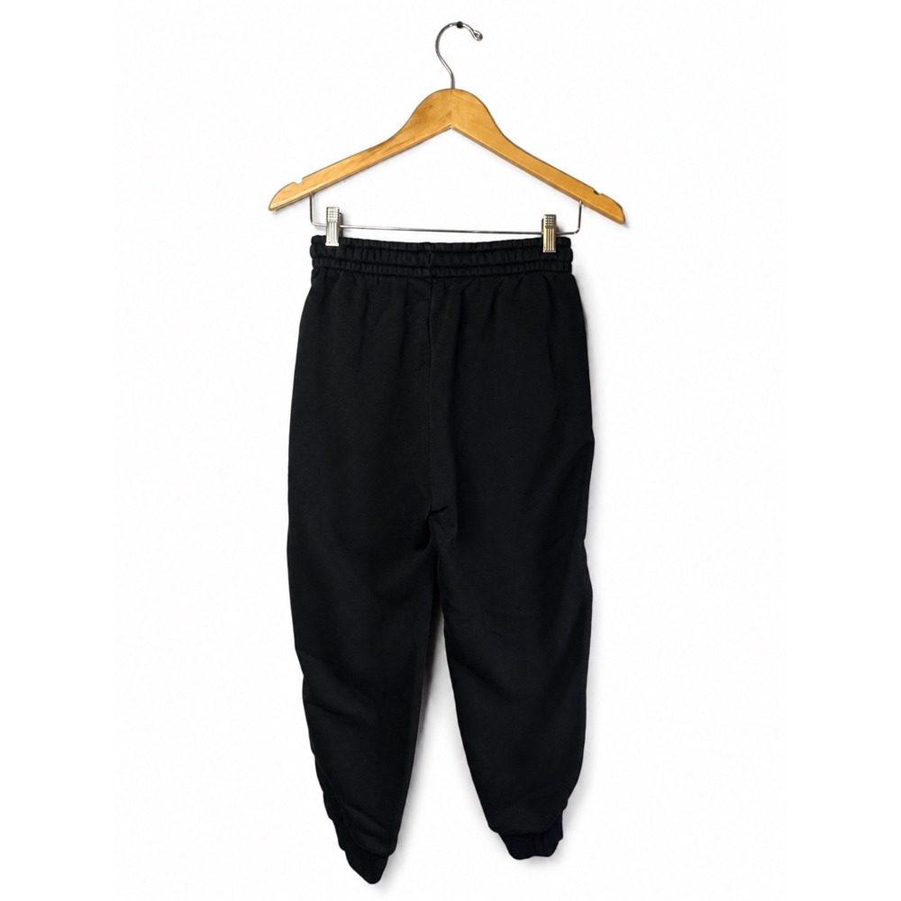Everlane The Track Jogger Sweatpants Women's Small Black Organic Cotton Cozy - Picture 3 of 8
